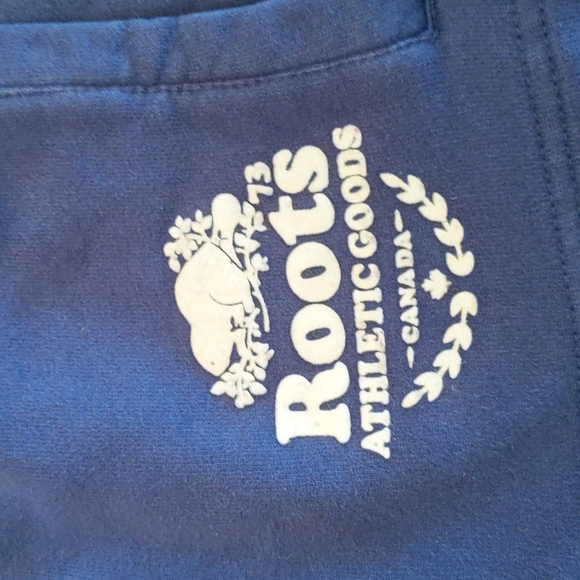 Purple Roots sweat shorts in size small. - Picture 3 of 3
